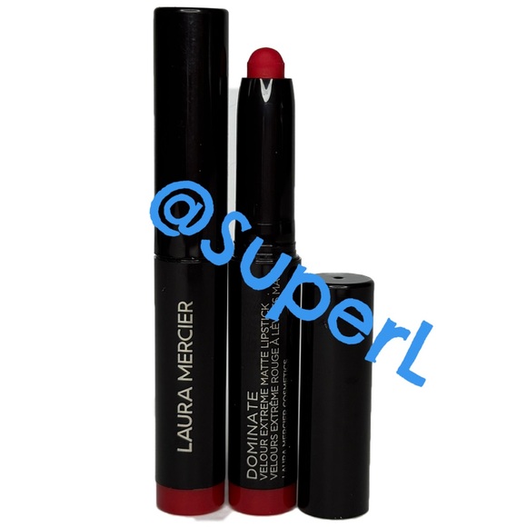2/$20 NEW Laura Mercier Velour Extreme Matte Lipstick Dominate Red Lip - Picture 1 of 6